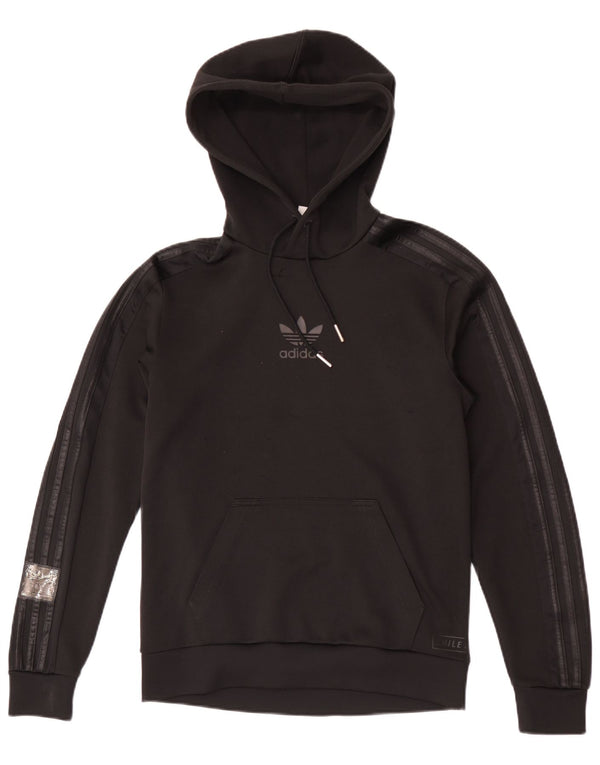 Adidas Herren Graphic Hoodie Pullover XS Schwarz Polyester