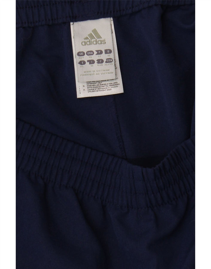 ADIDAS Mens Sport Shorts 2XL  Navy Blue Polyester Vintage Adidas and Second-Hand Adidas from Messina Hembry 