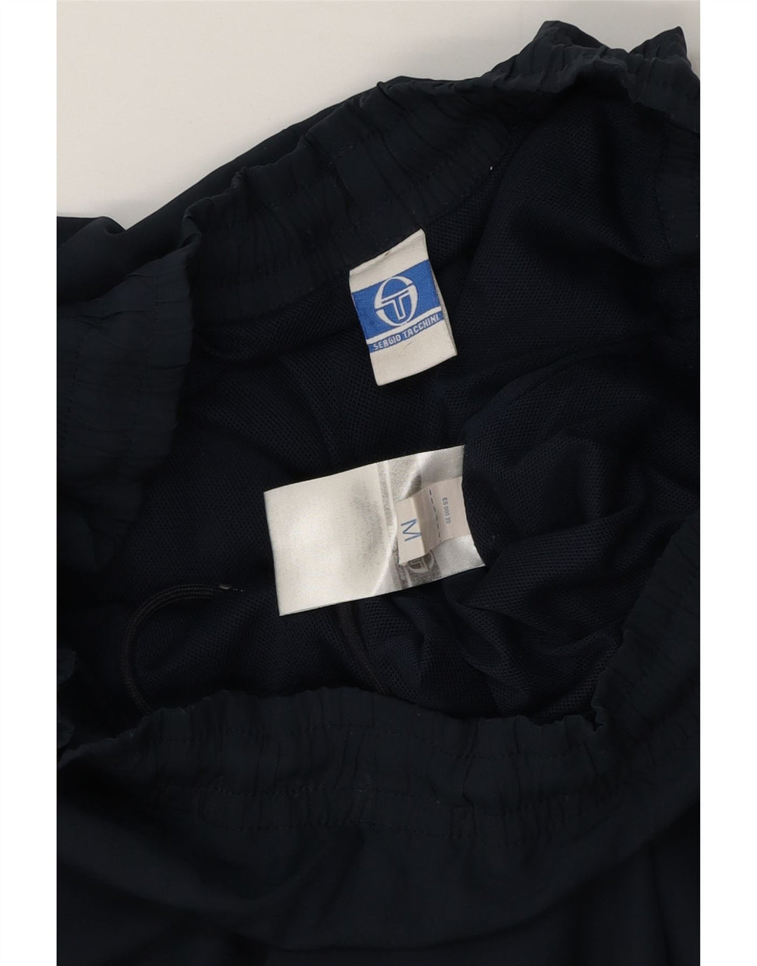 Sergio Tacchini Herren-Trainingshose, mittleres Marineblau, Farbblock
