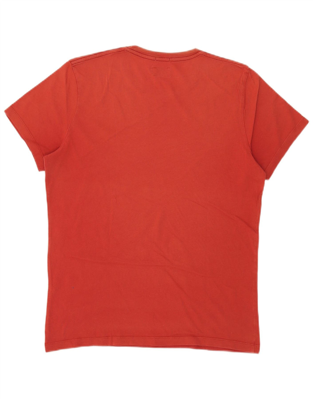 PEPE Jeans Herren Slim Fit Grafik-T-Shirt-Oberteil Mittelrot