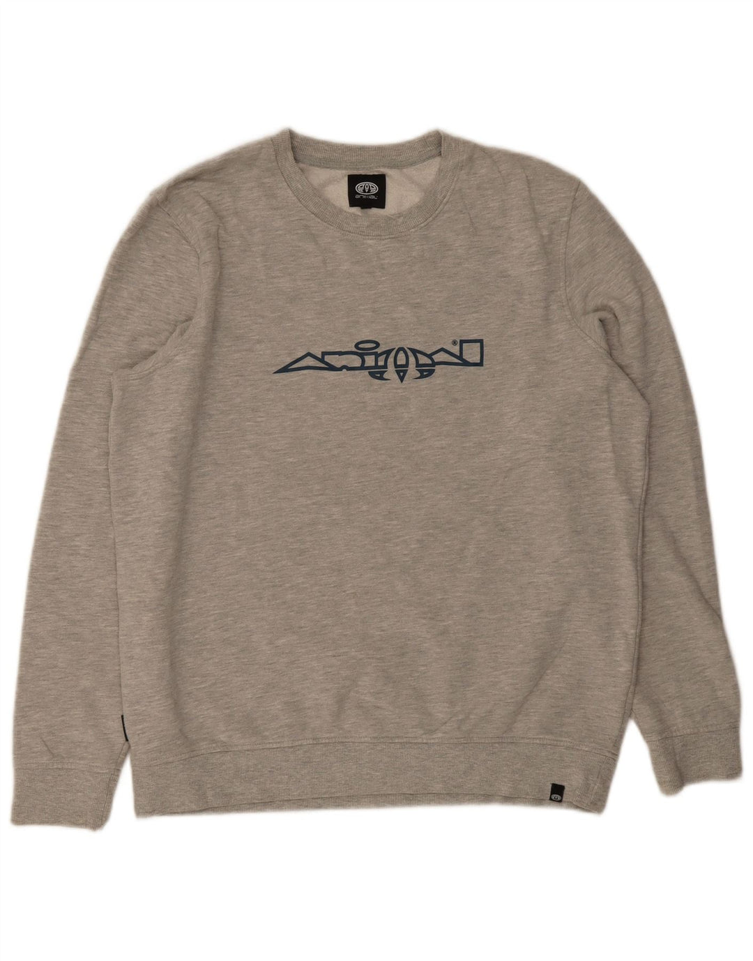 Animal Herren Grafik-Sweatshirt-Pullover XL aus grauer Baumwolle