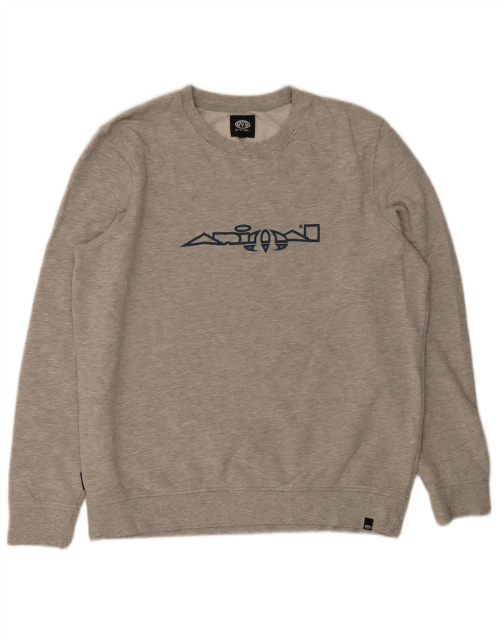 Animal Herren Grafik-Sweatshirt-Pullover XL aus grauer Baumwolle
