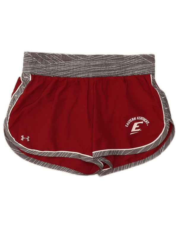 Under Armour Damen Sportshorts UK 10 Small Burgund