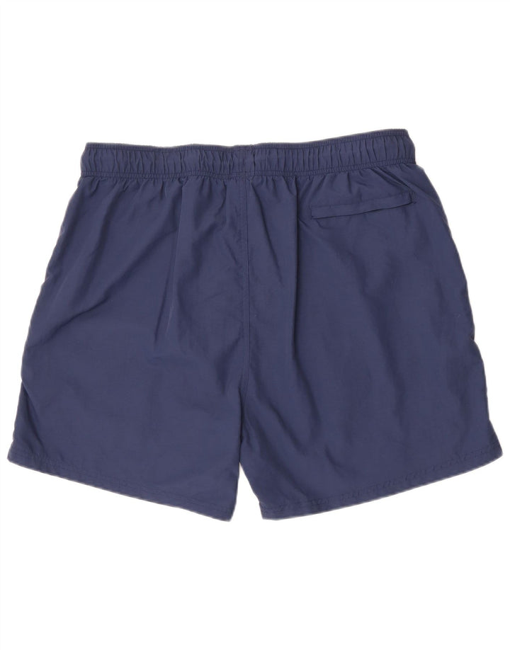 Dkny Herren Badeshorts mit Grafik, 2XL, Marineblau, Polyamid
