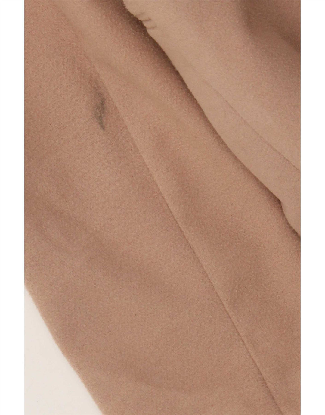 Topshop Damen Zweireihiger Mantel UK 12 Medium Beige Polyester