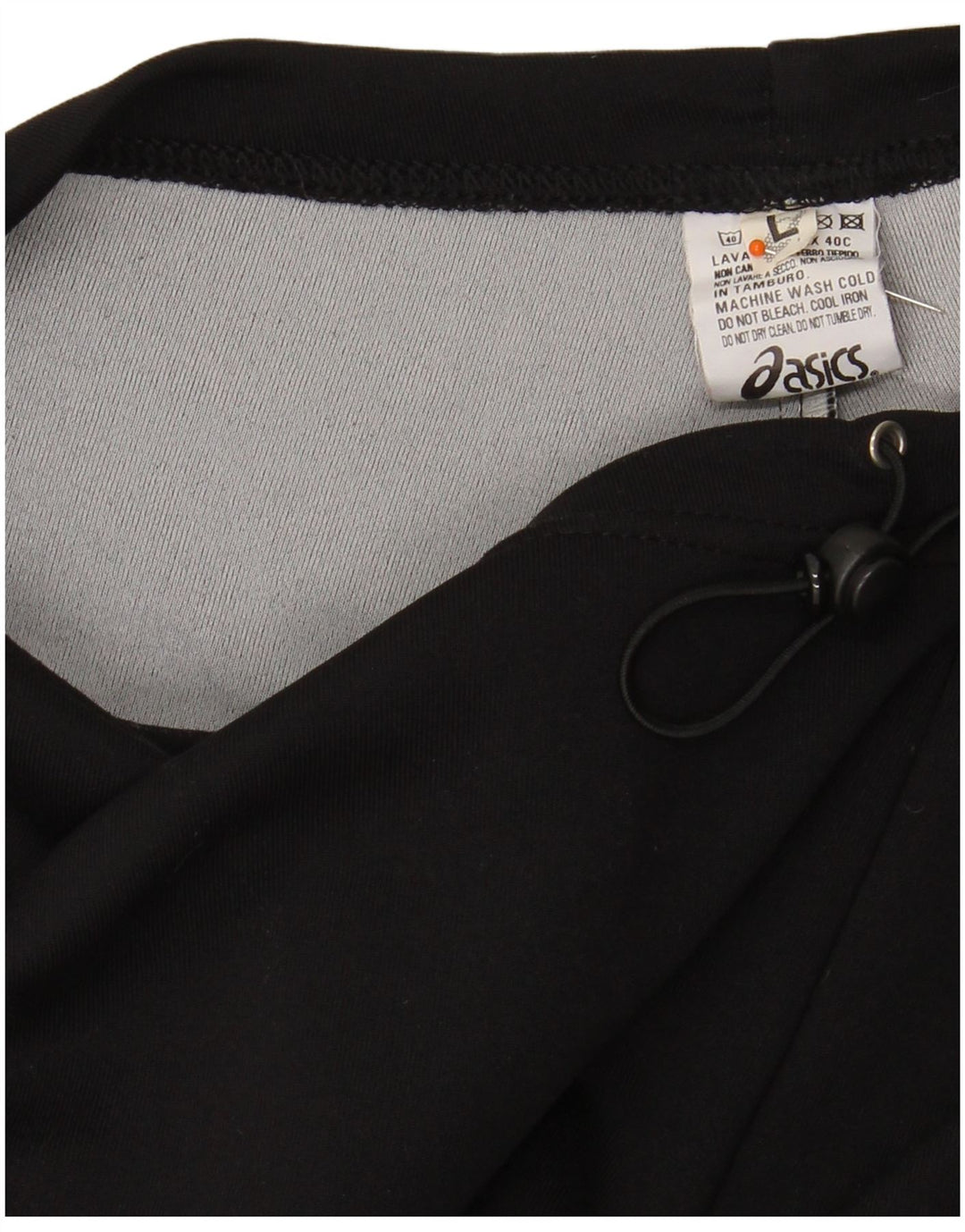 OASIS Damen-Trainingshose mit weitem Bein, Größe L, W32, L28, Schwarz, Polyamid