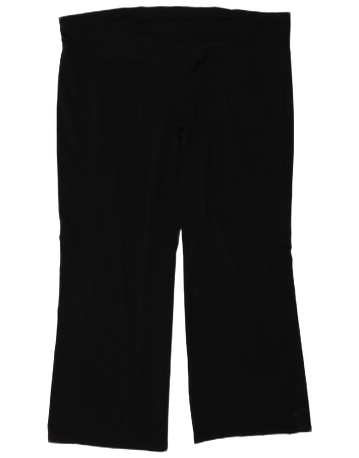 Marks & Spencer Damen Trainingshose UK 22 3XL Schwarz Polyester