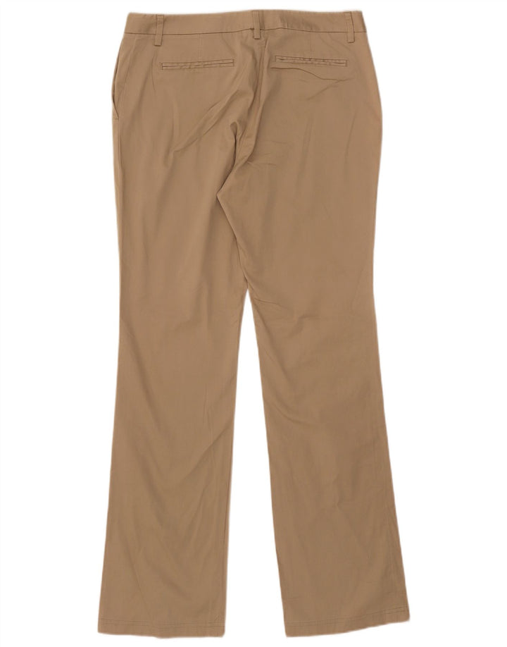 MASSIMO DUTTI Gerade Chino-Hose für Damen, EU 40, Mittel W30 L31, Beige