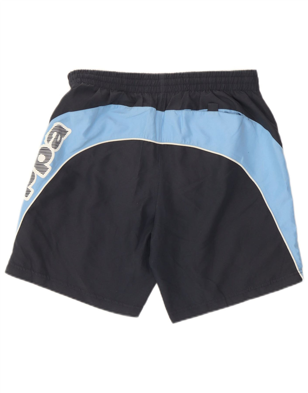 Kappa Herren-Badeshorts mit Grafik, XS, Marineblau, Farbblock-Polyester