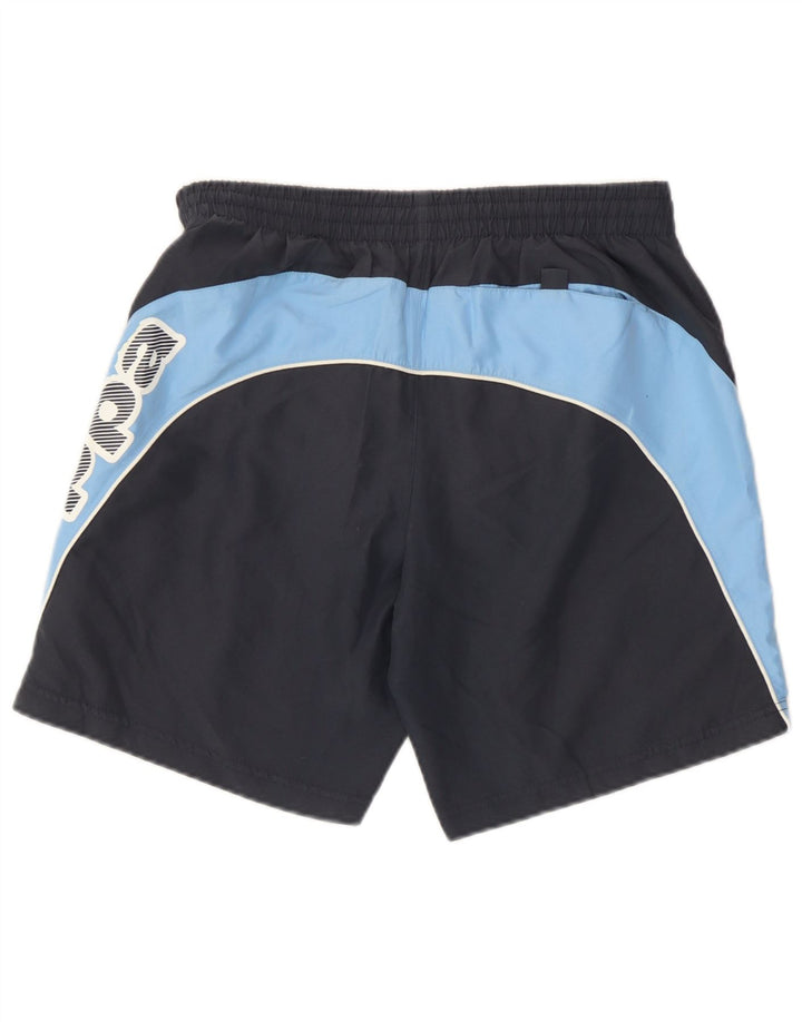 Kappa Herren-Badeshorts mit Grafik, XS, Marineblau, Farbblock-Polyester