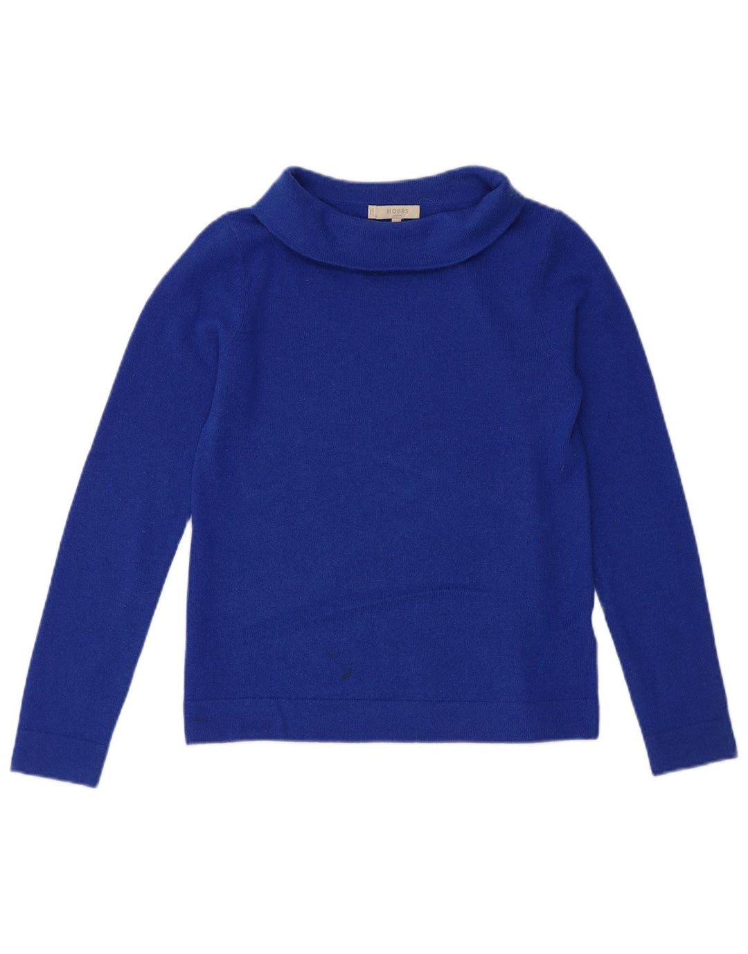 HOBBS Rollkragenpullover für Damen, Größe S, UK 10, aus blauer Wolle