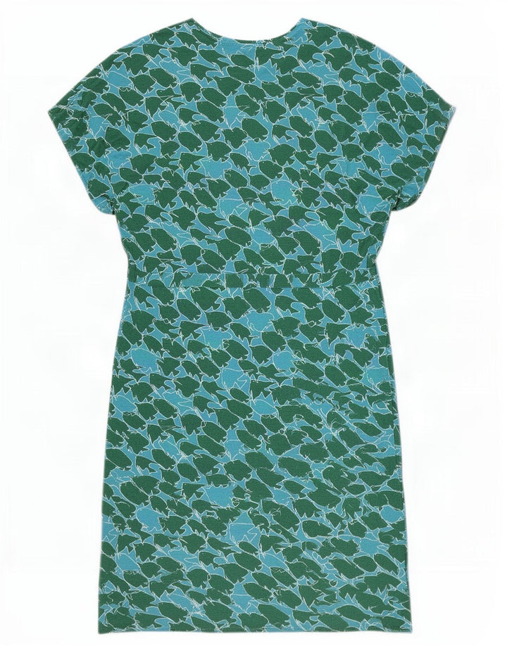 Sundek Damen-Etuikleid mit abstraktem Muster, Größe S, Blau, Viskose