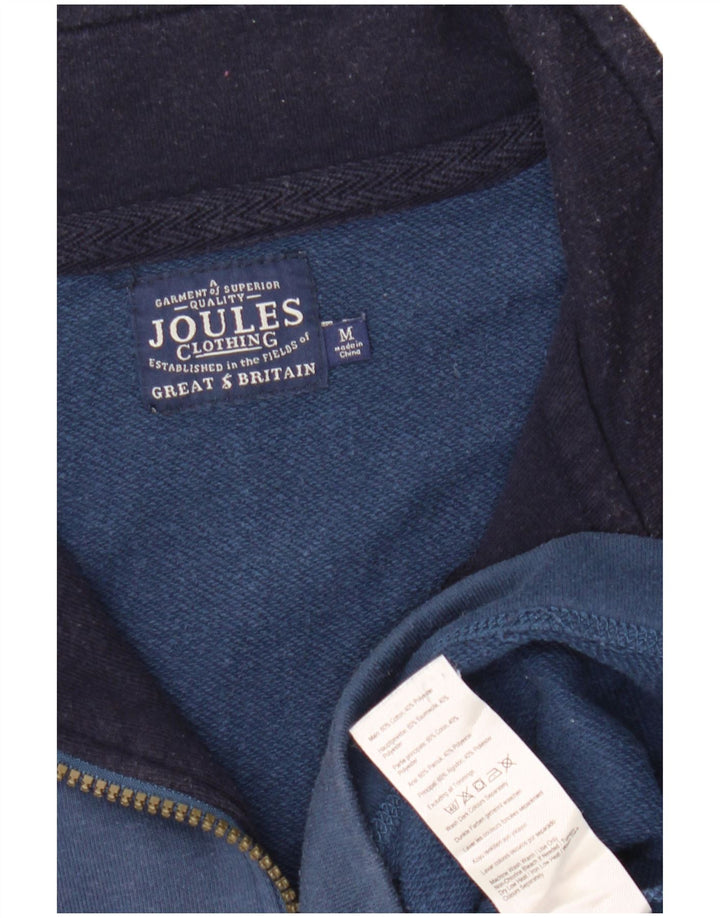 JOULES Herren-Sweatshirt mit Reißverschluss am Hals, mittlere marineblaue Baumwolle