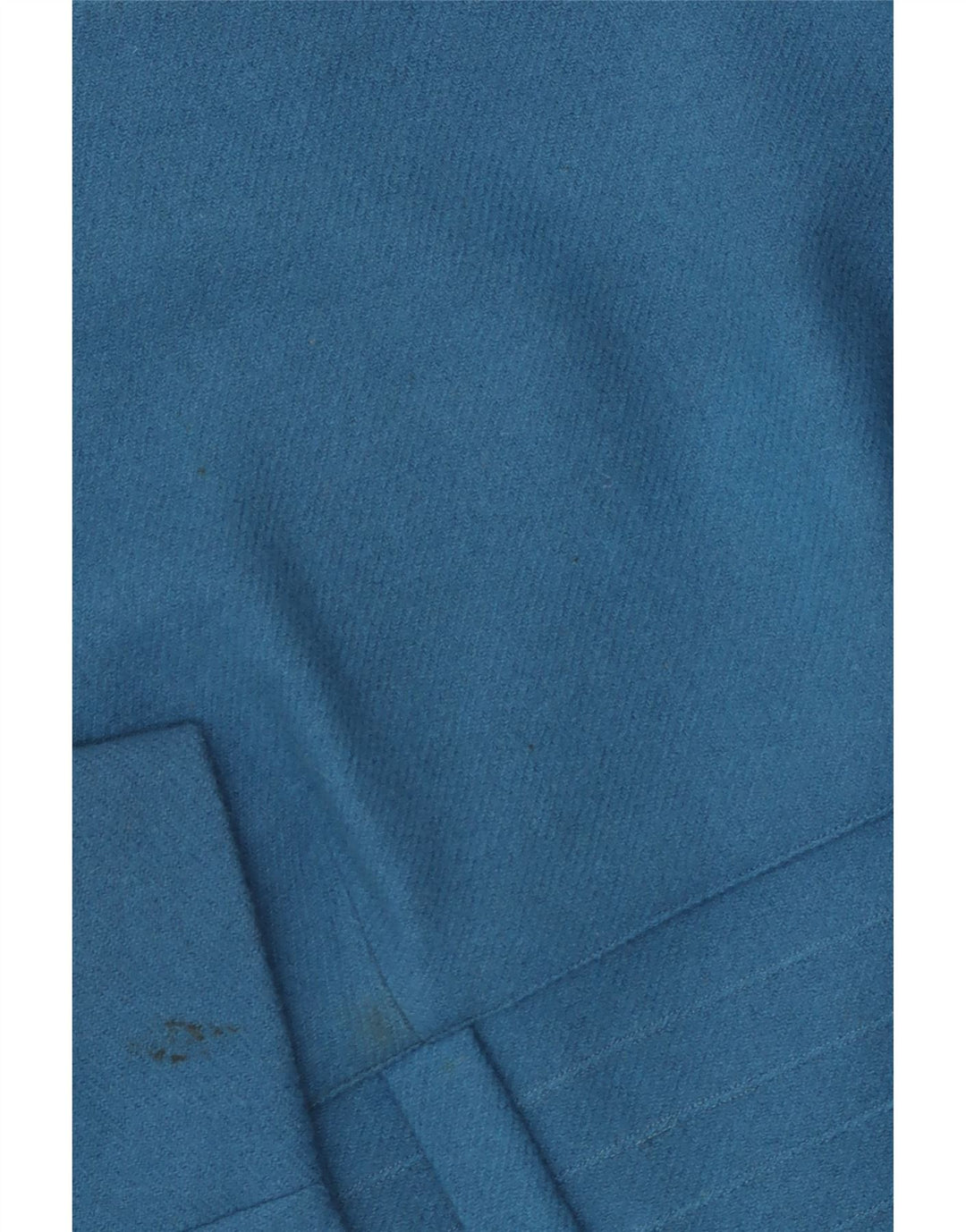 VINTAGE Damen 3/4-Ärmel-Etuikleid UK 12 Mittelblau