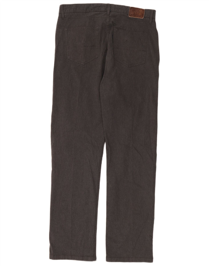 Marks & Spencer Herren Blue Harbour Straight Freizeithose W36 L33 Grau