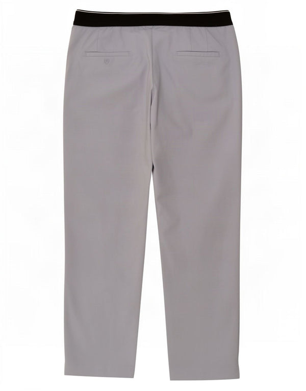 Zara Slim Chino-Hose für Damen, Größe 2XL, W36, L26, Blau, Colourblock-Baumwolle