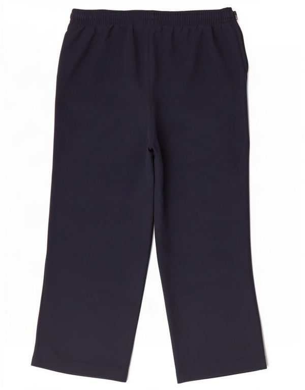 Reebok Damen Capri-Trainingshose, UK 10, Größe S, Marineblau, Polyester