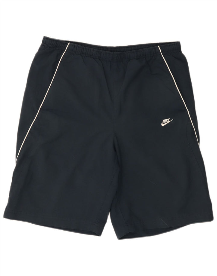 NIKE Herren-Sportshorts, mittelgroß, Marineblau