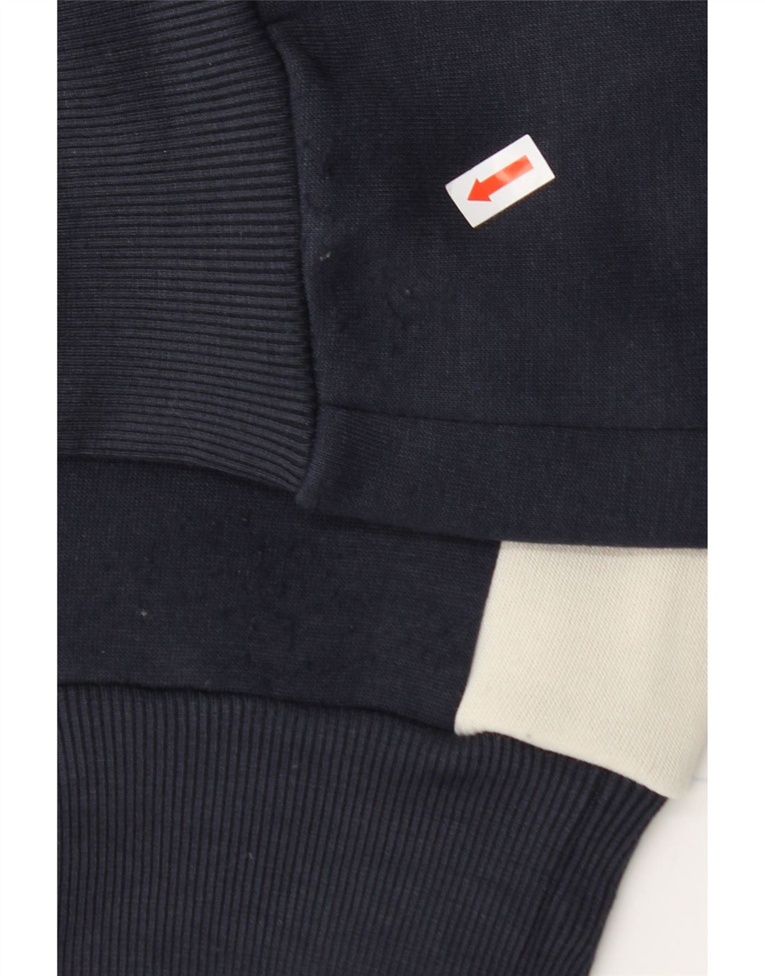 UMBRO Mens Tracksuit Trousers Joggers Medium  Navy Blue Colourblock Cotton Vintage Umbro and Second-Hand Umbro from Messina Hembry 