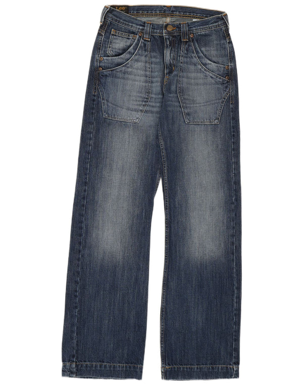 Lee Jungen Russel Bootcut Jeans 13–14 Jahre W28 L31 Blaue Baumwolle