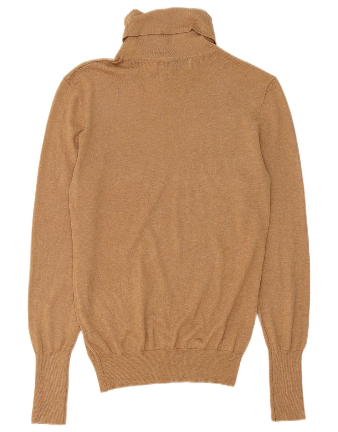 Zara Damen-Pullover mit Rollkragen, Gr. 40, Größe L, Braun, Modal