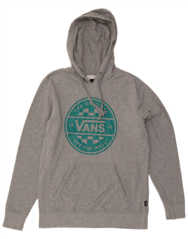 VANS Herren Graphic Hoodie Pullover XS Grau Baumwolle