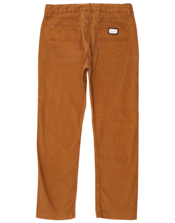 Pierre Cardin Herren gerade Freizeithose IT 46 Small W34 L30 Braun