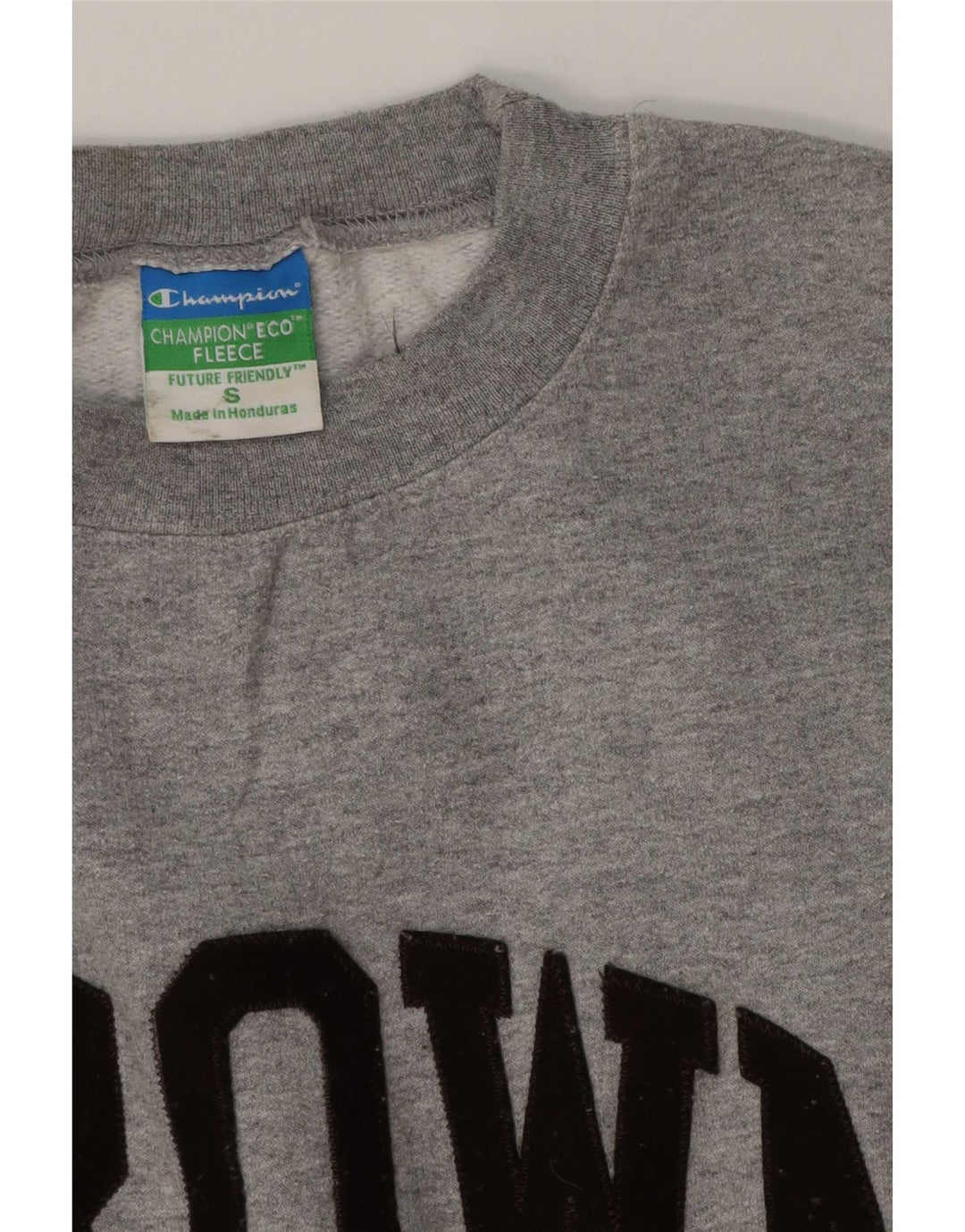 Champion Herren-Sweatshirt mit grafischer regulärer Passform, Größe S, Grau
