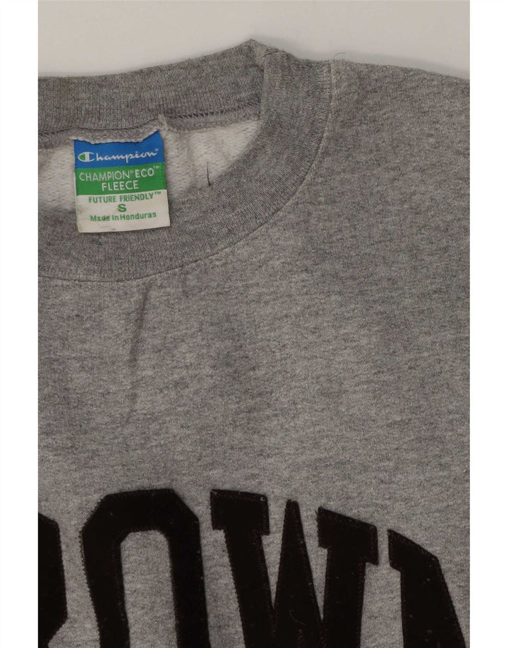 Champion Herren-Sweatshirt mit grafischer regulärer Passform, Größe S, Grau