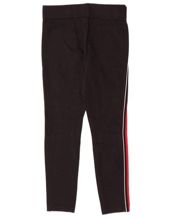 Zara Damen Leggings UK 14 Large Schwarz