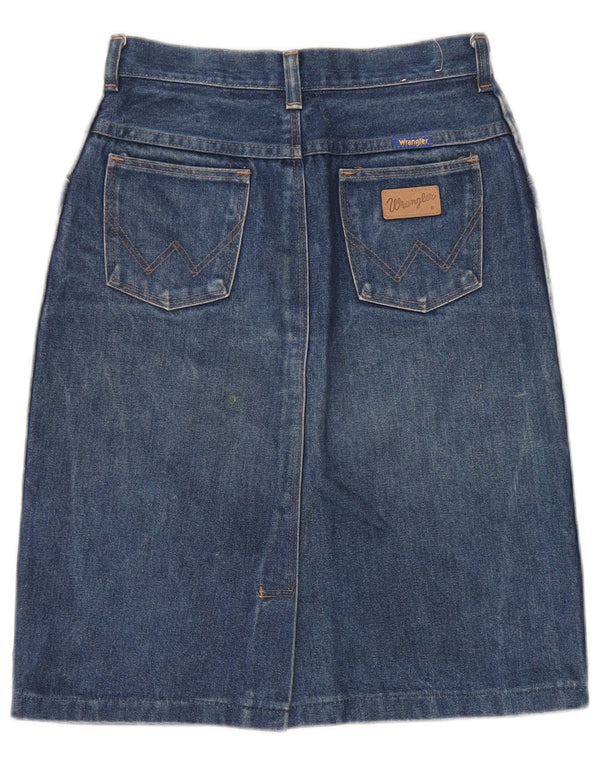 Wrangler Mädchen-Jeansrock, 11–12 Jahre, W27, blaue Baumwolle
