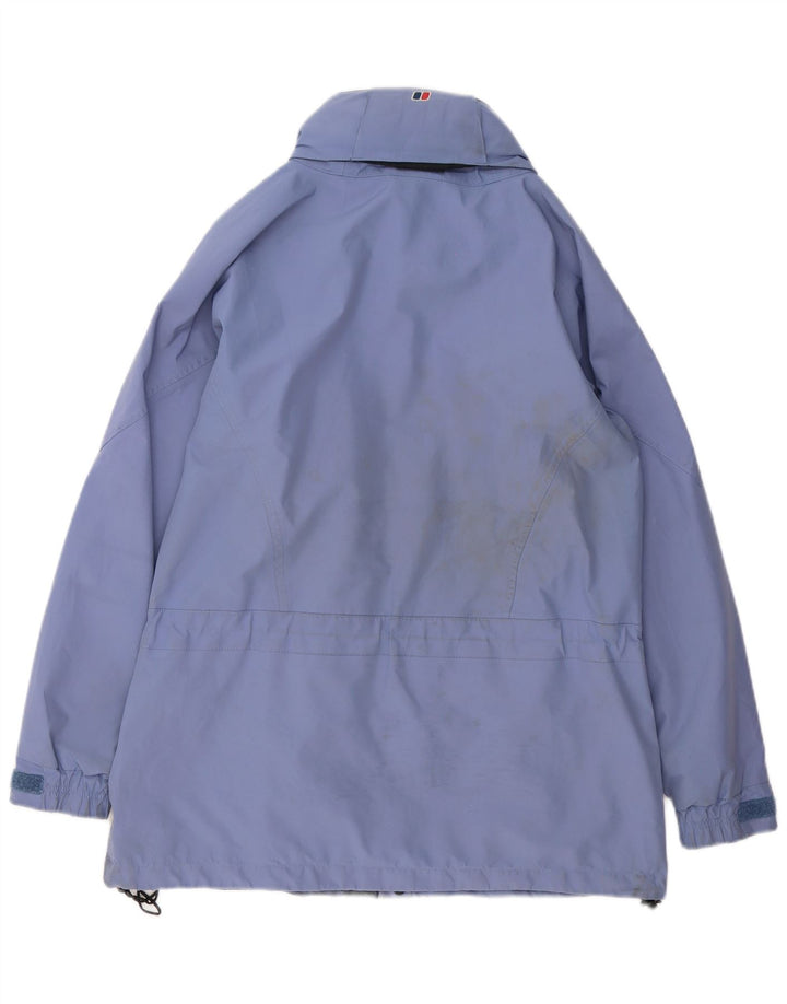 Berghaus Damen Übergroße Regenjacke UK 10 Small Blau Polyester