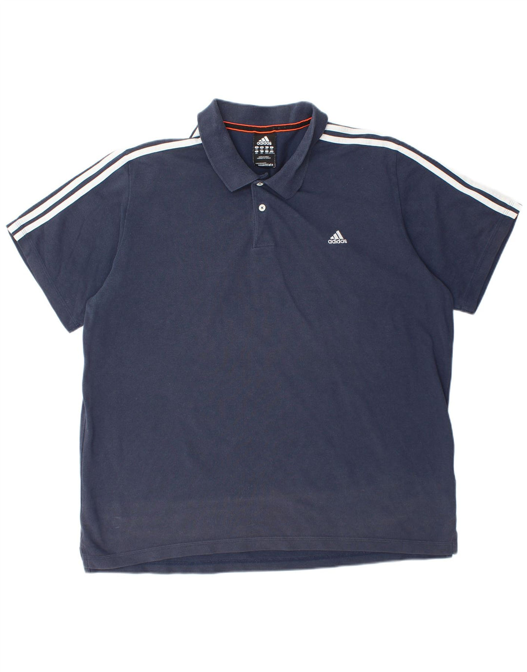 ADIDAS Herren Climalite Poloshirt 2XL Marineblau Baumwolle