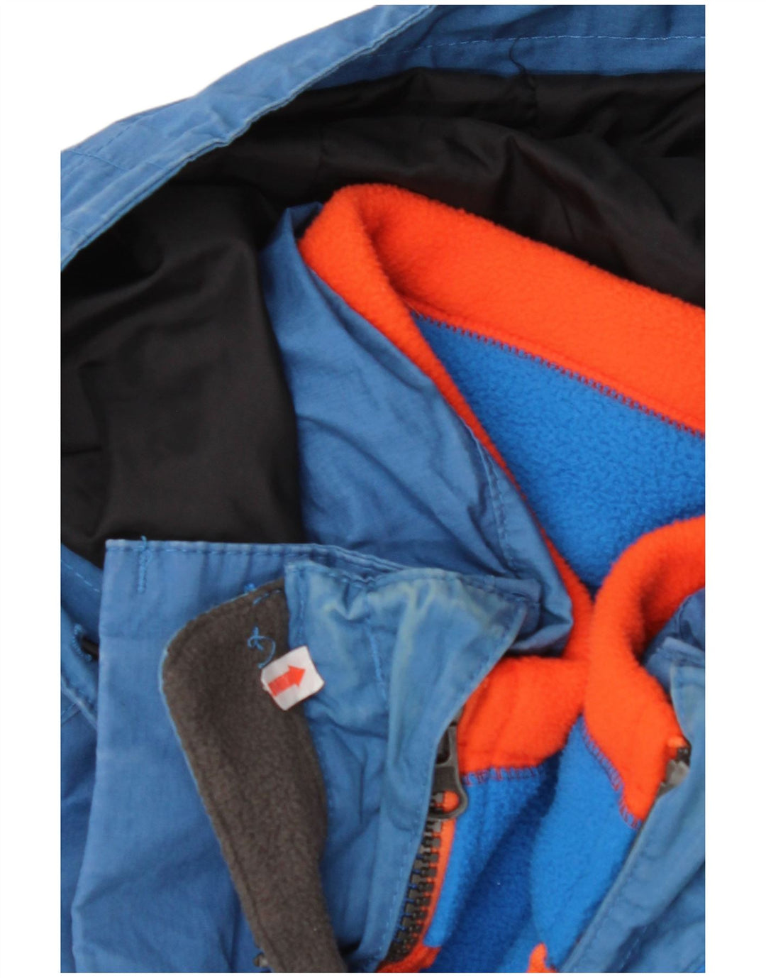 TIMBERLAND Herren-Windbreakerjacke mit Kapuze, UK 36, Größe S, blau, Polyester