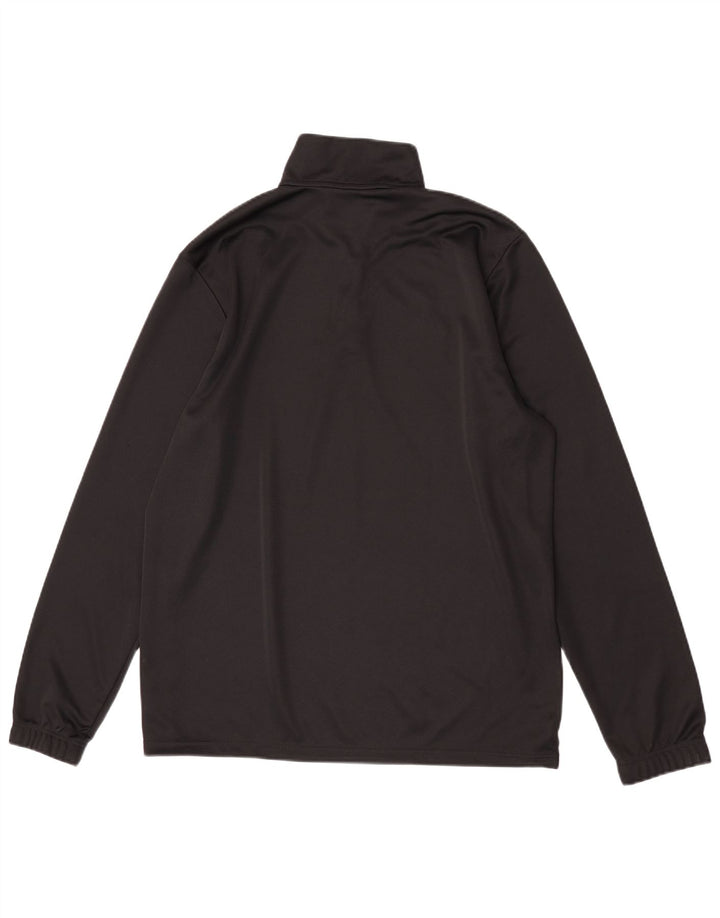 Adidas Herren Aeroready Zip Neck Pullover Trainingsanzug Top Large Schwarz Polyester