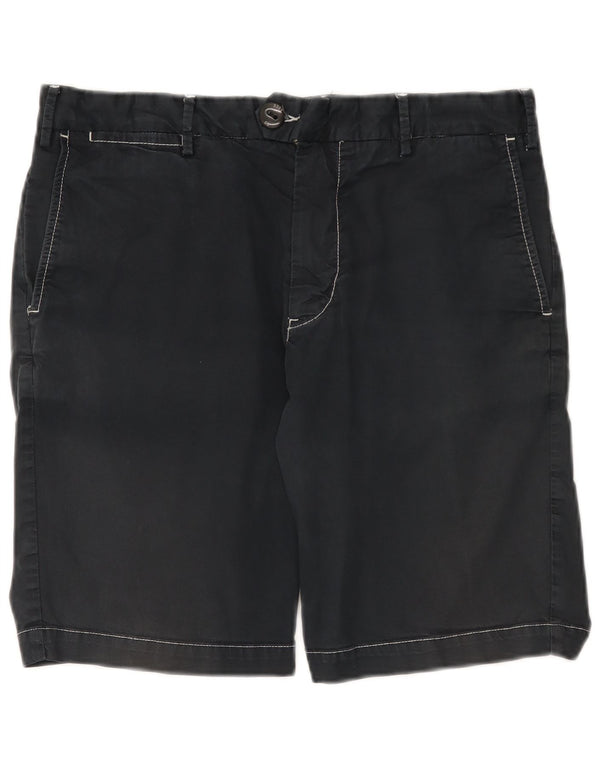 Refrigiwear Herren Chinoshorts IT 50 Large W34 Marineblaue Baumwolle
