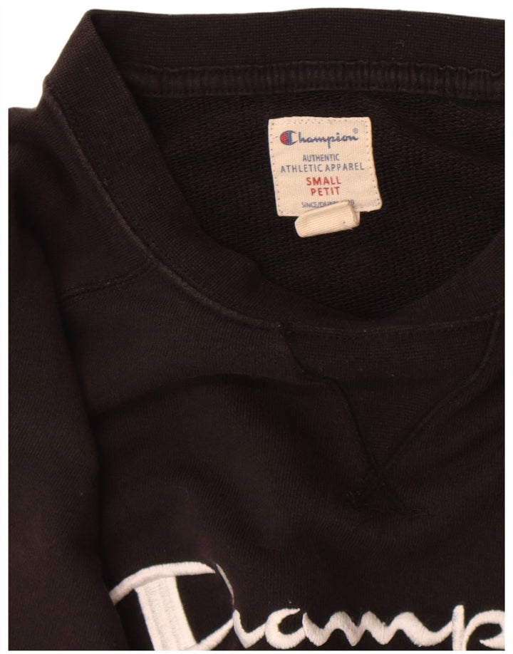 Champion Herren-Sweatshirt mit Grafik, Größe S, Schwarz