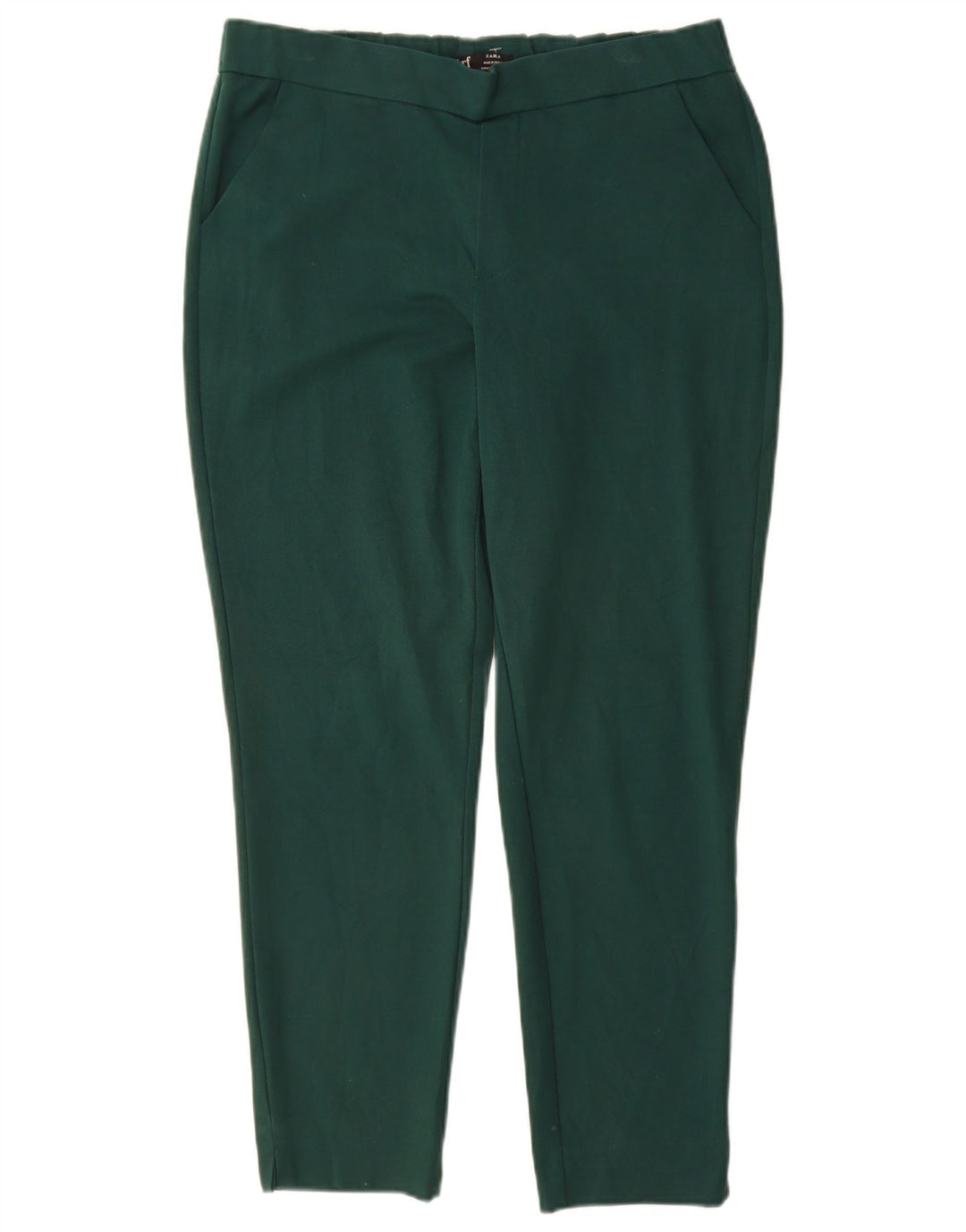 Zara Damen Tapered Chino-Hose, Größe M, W28, L27, Grün