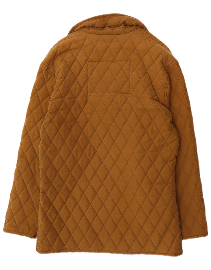 Mash Herren Steppjacke IT 52/54 Large Beige Colourblock Baumwolle