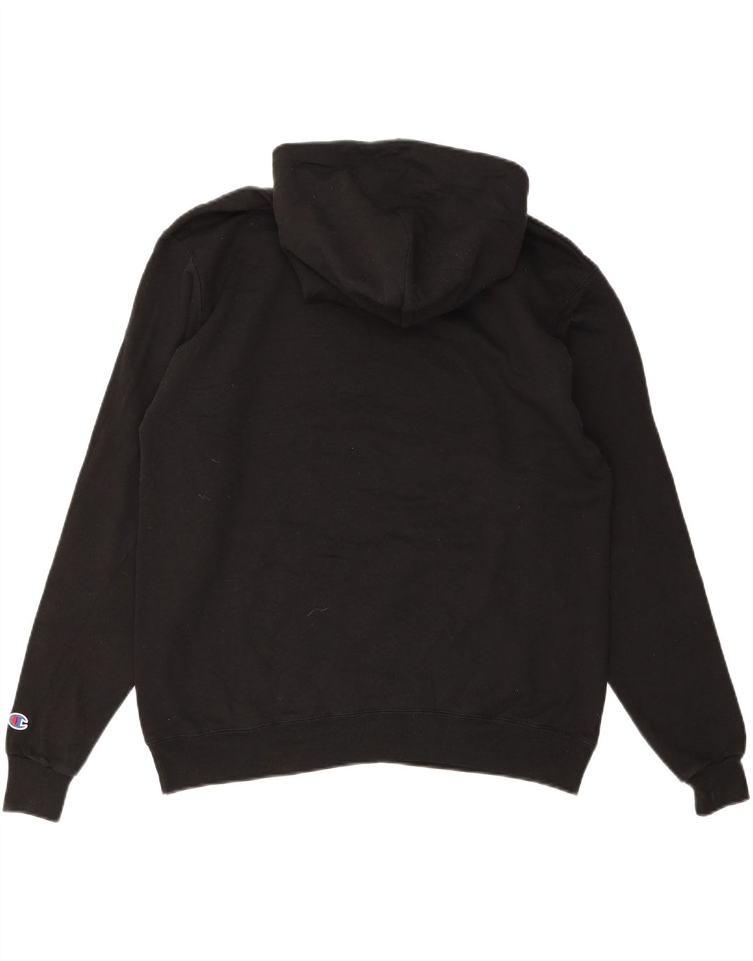 CHAMPION Herren-Kapuzenpullover, groß, aus schwarzer Baumwolle