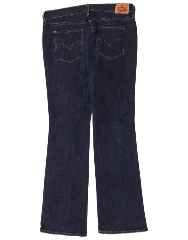 Levi's Damen 315 Shaping Bootcut Jeans W32 L32 Marineblau Baumwolle
