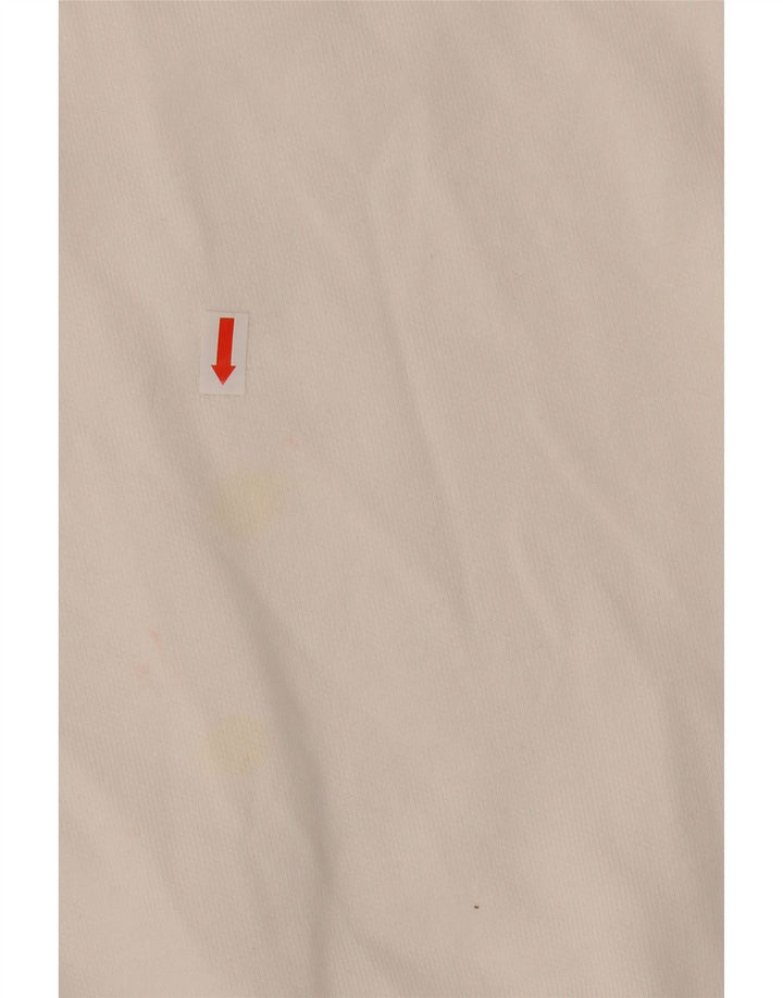 CHAMPION Herren-Sweatshirt mit Grafik, Größe L, Weiß