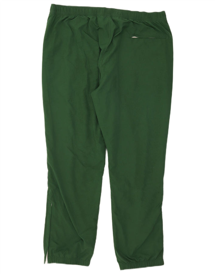 Lacoste Herren-Trainingshose, Jogginghose, Größe 6, XL, grünes Polyester