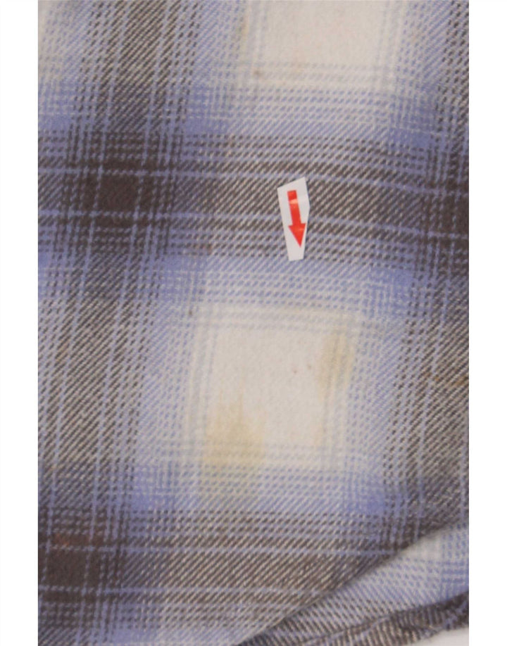 Hollister Boyfriend-Fit-Flanellhemd für Damen, mittelgroß, mehrfarbig, kariert