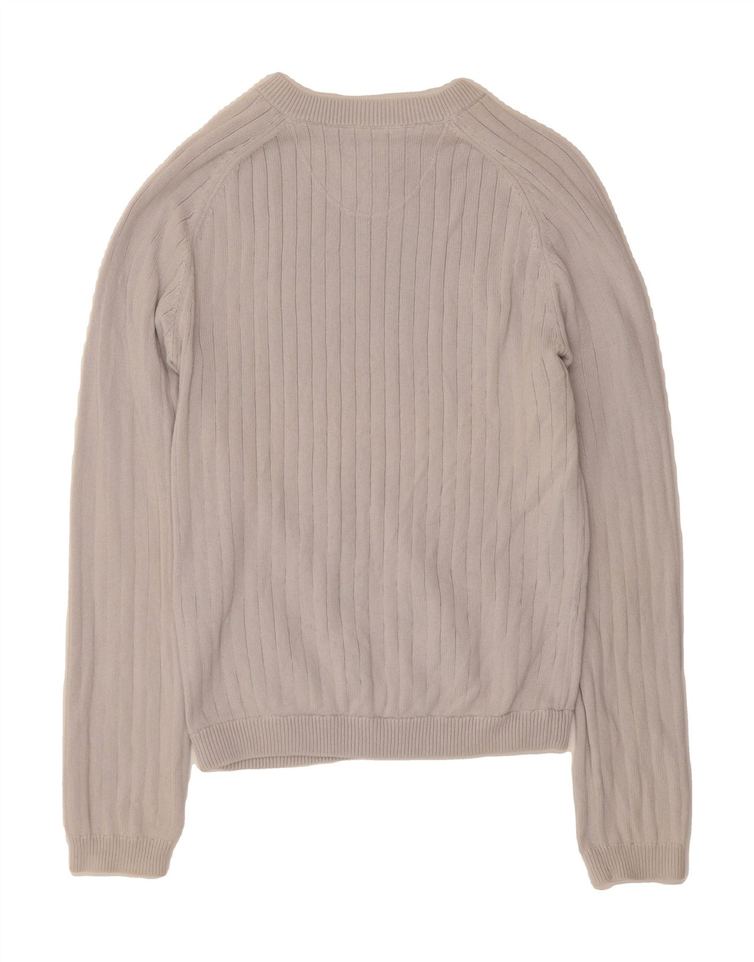 LEVI'S Mens V-Neck Jumper Sweater Medium Grey Cotton Vintage Levi's and Second-Hand Levi's from Messina Hembry 