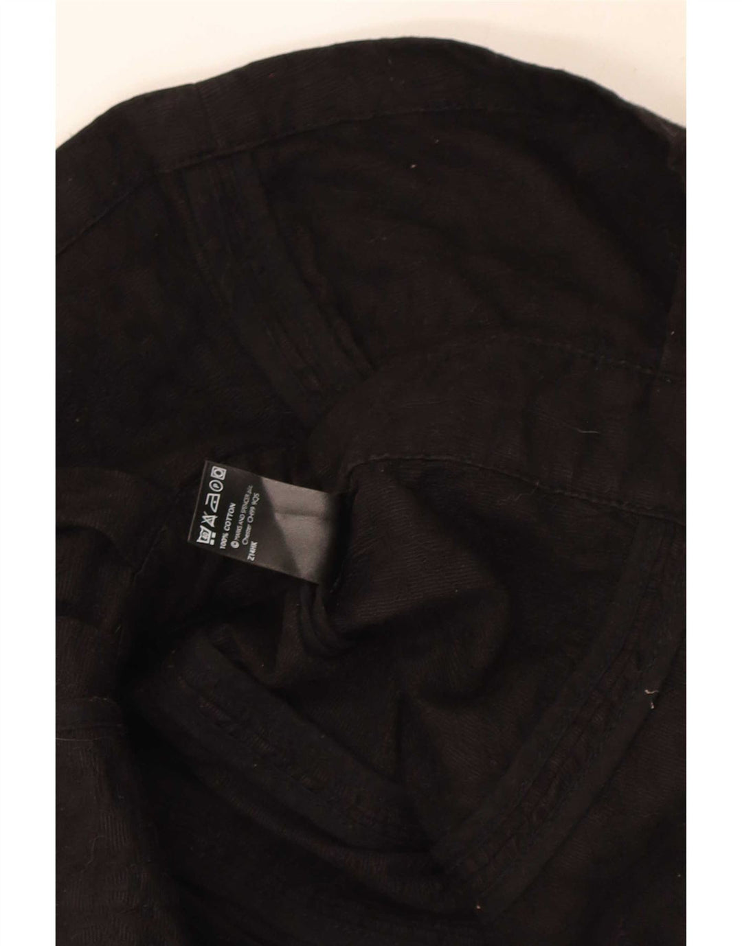 Marks & Spencer Damen Bolerojacke mit 3/4-Ärmeln vorne zum Binden, Gr. 40, Größe L, Schwarz