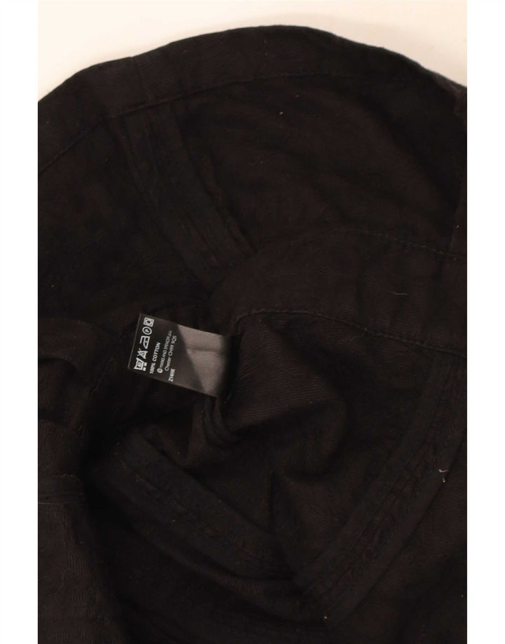 Marks & Spencer Damen Bolerojacke mit 3/4-Ärmeln vorne zum Binden, Gr. 40, Größe L, Schwarz