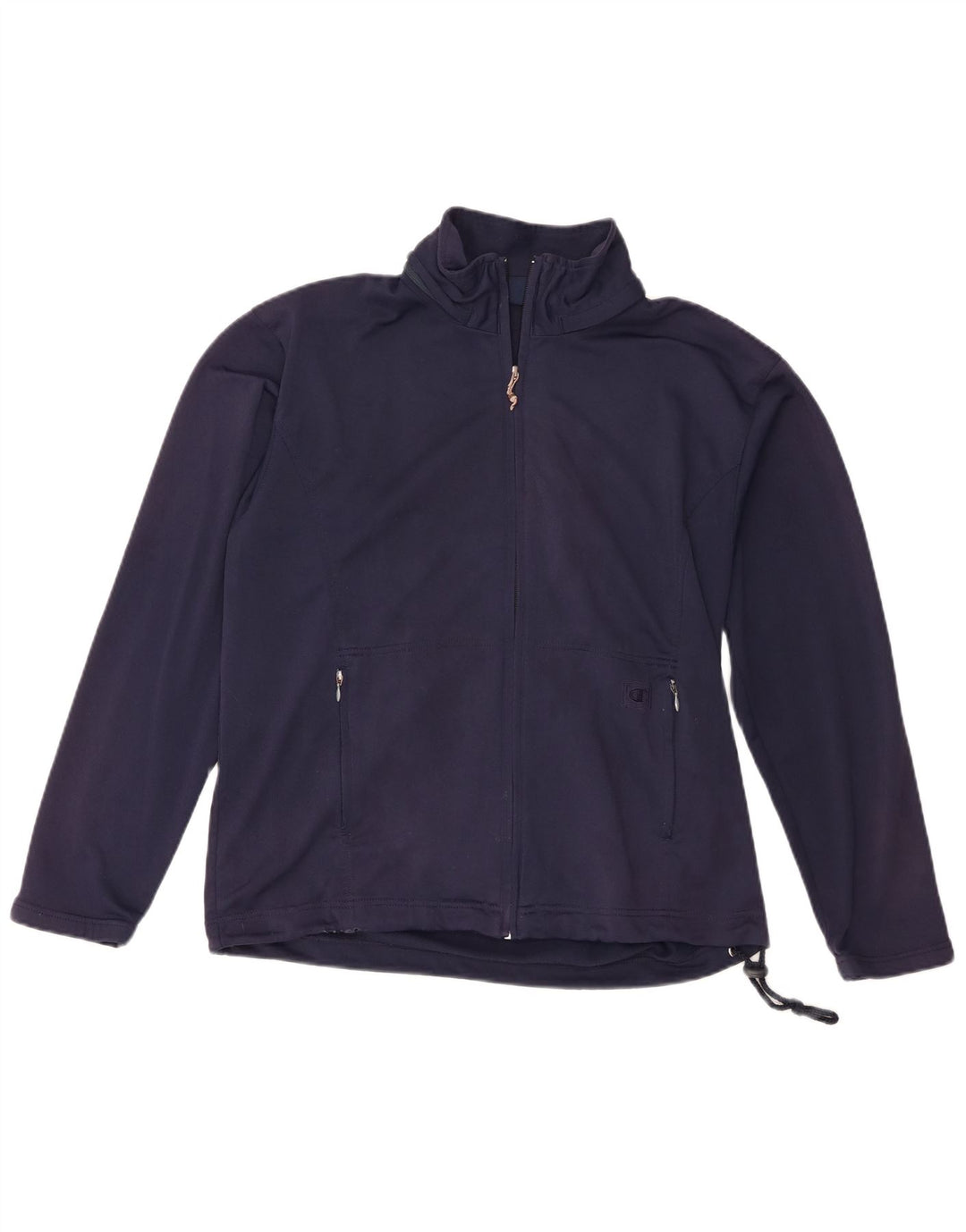 Champion Herren-Trainingsanzug-Top-Jacke, großes marineblaues Polyester