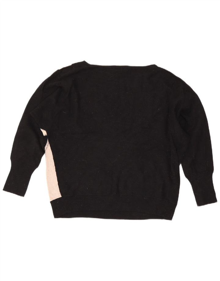 MINT VELVET Damen-Pullover mit U-Boot-Ausschnitt, Gr. 16, Schwarz