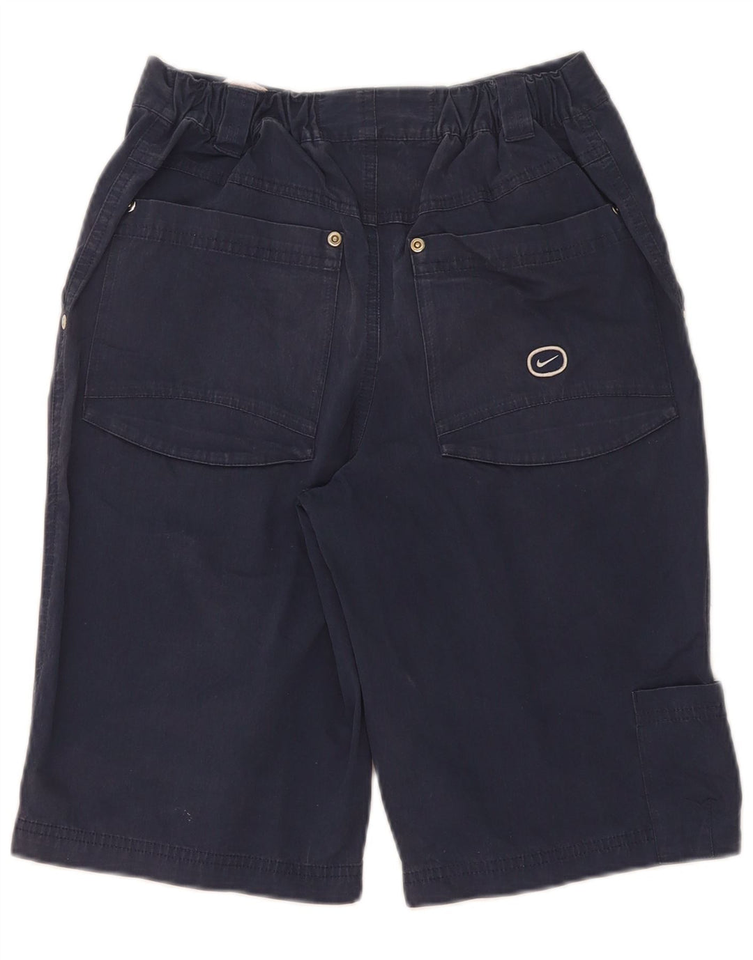 Nike Bermudashorts für Jungen, 10–11 Jahre, Größe M, W24, Marineblau, Baumwolle